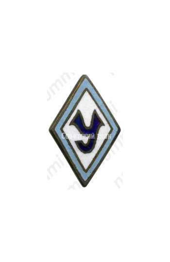 Членский знак ДСО «Учитель». Тип 1 