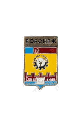 Знак «Город Воронеж»