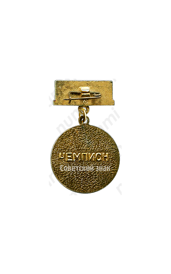 Знак чемпиона в первенстве области ДСО «Спартак»