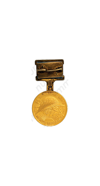 Медаль лауреата премии за укрепление мира между народами. «Международная Сталинская премия»