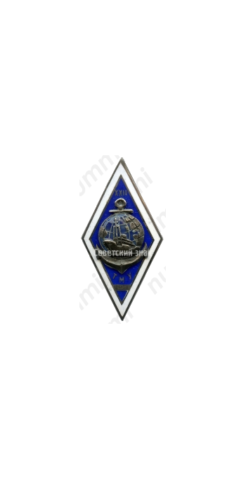 Знак «За окончание Таллинского мореходного училища (ТМУ). 1971. XXII выпуск»