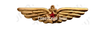 Знак летчика палубной авиации Военно-Морского Флота (ВМФ) 