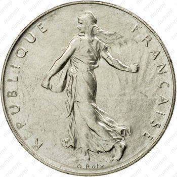 1 франк 1991 [Франция] - Аверс