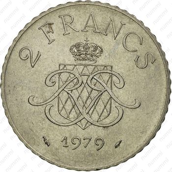 2 франка 1979 [Монако] - Реверс