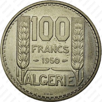 100 франков 1950 [Алжир] - Реверс