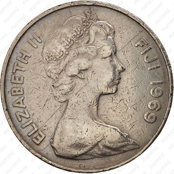 20 центов 1969 [Австралия] - Аверс