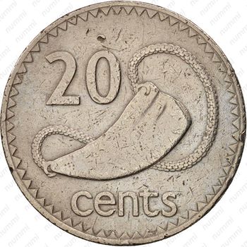 20 центов 1969 [Австралия] - Реверс